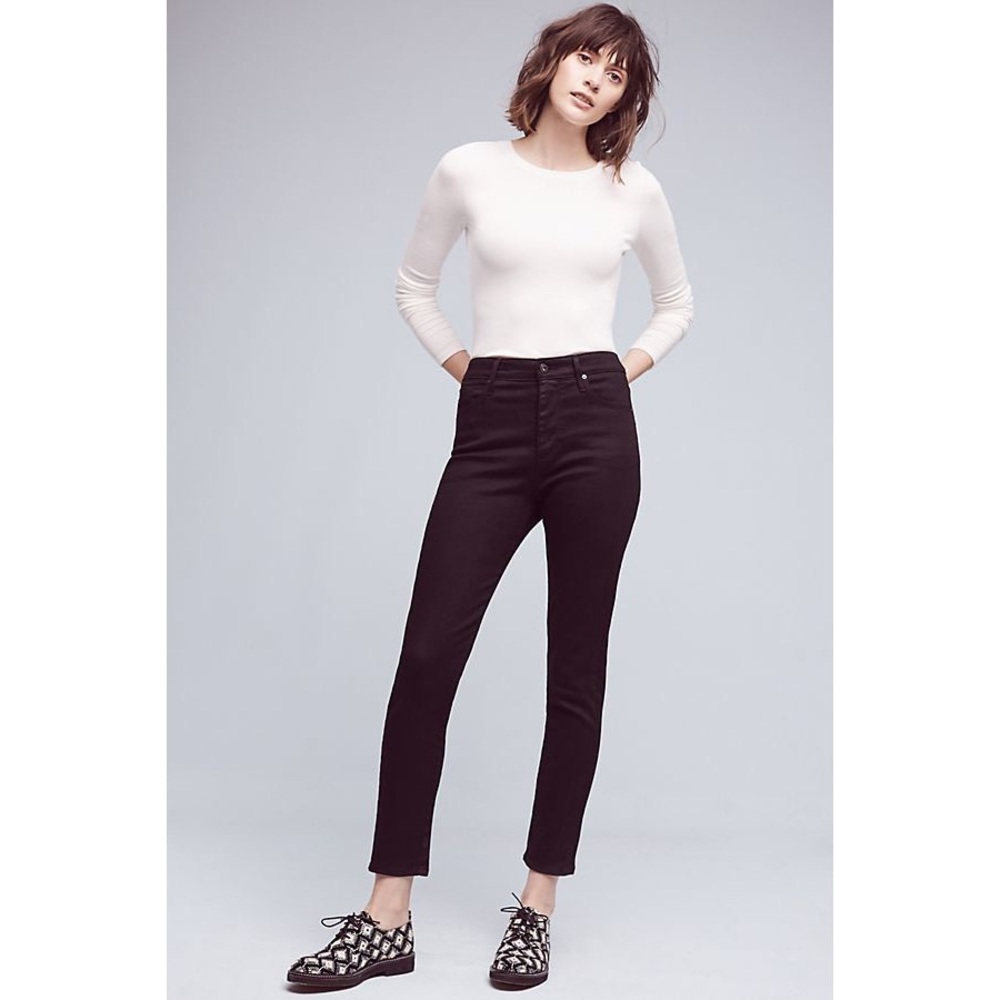 High-rise Stevie Ankle AG jeans